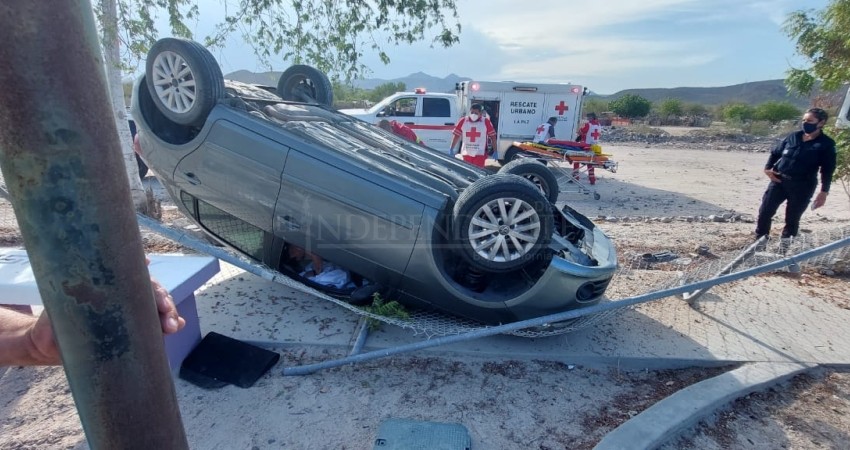 Lesionados y daños por 650 mil pesos dejaron accidentes este fin de semana en La Paz  