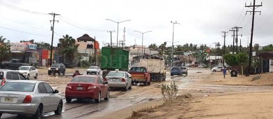 Lluvias “Kevin” colapsan al municipio de Los Cabos