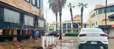 Daños menores en Los Cabos tras paso de Olaf