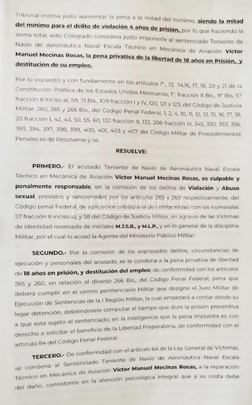 Se han registrado al menos 4 violaciones en la escuela naval de La Paz