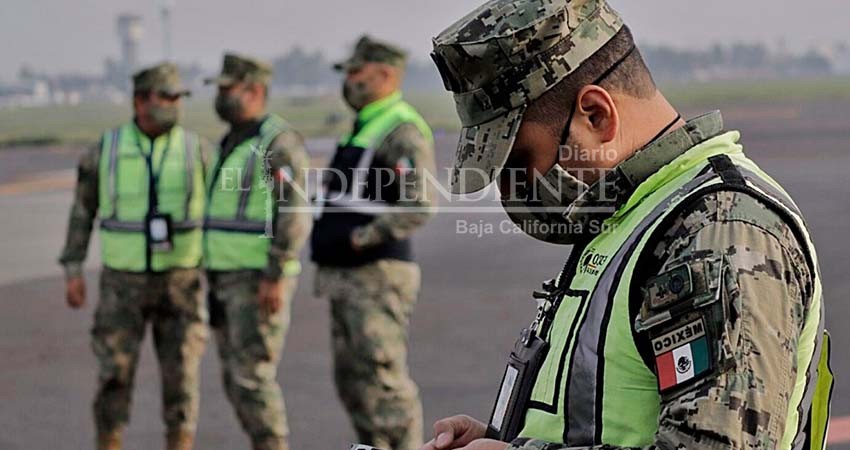 Ejército Mexicano se hará cargo de la seguridad de los aeropuertos en BCS