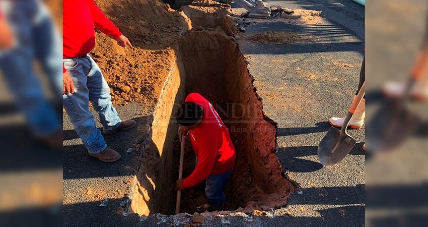 Falta de planeación llevó a la destrucción de carpeta asfáltica recién inaugurada en La Paz