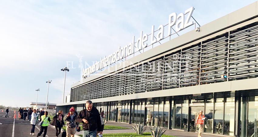 Frente a nueva variante de Covid fortalecen medidas de bioseguridad en aeropuertos de La Paz y Los Cabos