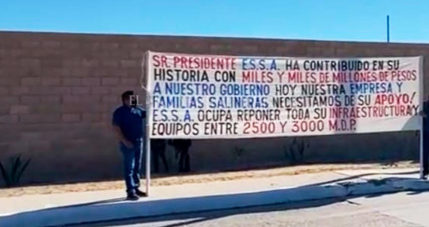 Promete AMLO “acabar con la corrupción” en ESSA de Guerrero Negro