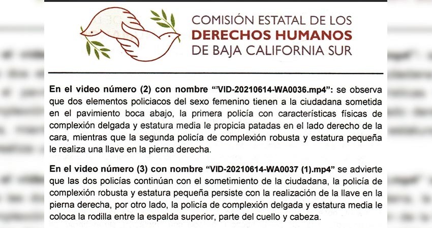 "Policías estatales patearon en la cara a una mujer mientras la estrangulaban": fallo de CEDH