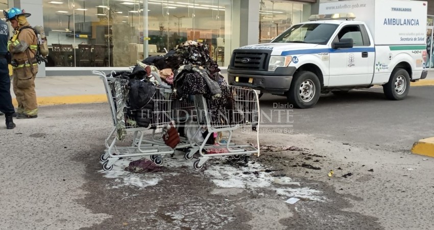 Conato de incendio en Coppel de Plaza Alameda