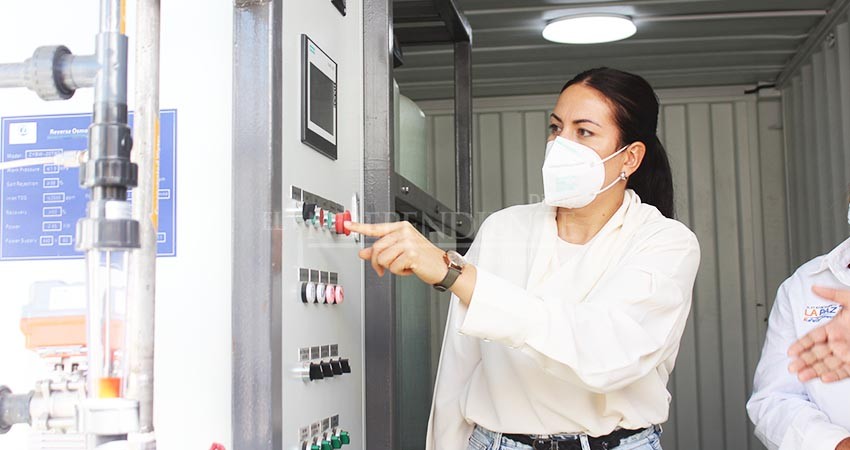 Agua potable, recolección de basura, alumbrado y seguridad, prioridad de la Alcaldesa de La Paz