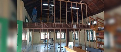 Se oponen a destrucción de única biblioteca pública en edificio histórico de Sta. Rosalía; será convertida en oficinas municipales