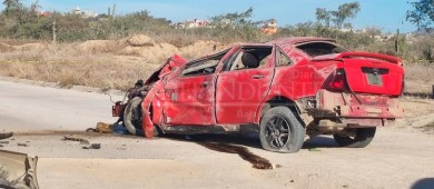 6.6 MDP en daños materiales dejaron accidentes viales durante enero en La Paz