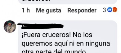 Arribo de crucero a Pichilingue causa disgusto; APIBCS borra comentarios en redes