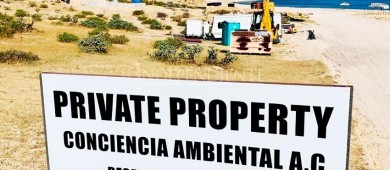 Destruyeron palapas y construyeron en playa de El Sargento; ahora esperan autorización de impacto ambiental