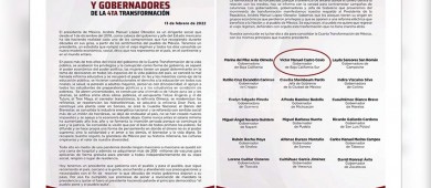 “Son ataques de quienes perdieron sus privilegios”: Castro Cosío, brinda respaldo a  AMLO