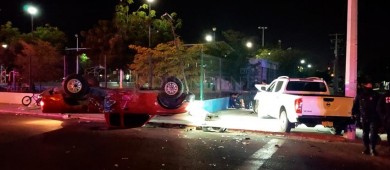 Diez lesionados saldo de accidentes viales del fin de semana en La Paz