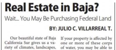 Exhiben conflicto de interés del delegado de Conagua en BCS con desarrollo Costa Palmas