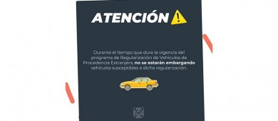 No se decomisarán autos chocolates en periodo de regularización