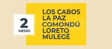 Todo BCS en nivel dos del Sistema de Alerta Sanitaria por Covid-19