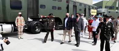 Agradece Castro Cosío al Ejército Mexicano apoyo contra la pandemia del Covid-19