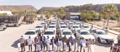 Dan banderazo a la campaña de prevención de siniestros viales “No te pases”