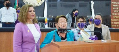 Reconoce el Congreso Sudcaliforniano a María Luisa Salcedo, primera diputada constituyente en México