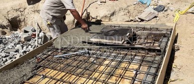 Realiza Oomsapas Los Cabos trabajos de levantamiento de cajas de protección de válvulas de distribución de agua