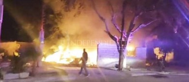Alerta en La Paz por incendios de dos viviendas