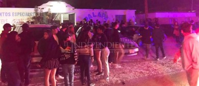 Zafarrancho multitudinario en fiesta particular en La Paz