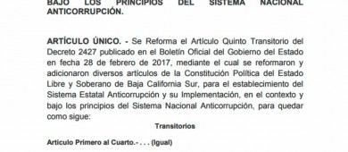 Buscan legisladores "fiscal carnal" para el Sistema Estatal Anticorrupción