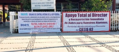 Fui cesado sin derecho a defensa, solo por pedir que entreguen espacio a los alumnos: Director CBTIS 62
