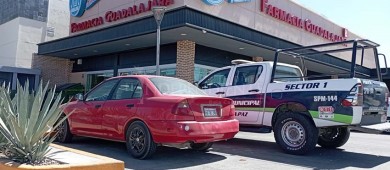 “Diabético” asalta a mano armada farmacia Guadalajara de La Paz
