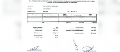 JEC construyó camino privado para desarrollo privado en Cabo del Este