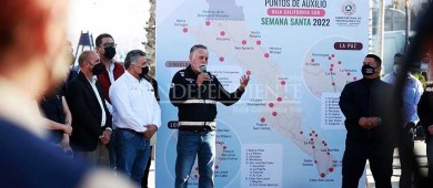 Arranca operativo para garantizar una Semana Santa segura en BCS