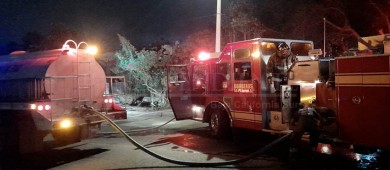 Mujer prende fuego a la casa de su ex