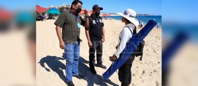 Durante Semana Santa, Inspección Fiscal verifica la actividad del comercio ambulante y negocios establecidos de CSL