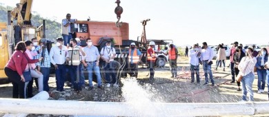 Habilitarán pozo 10 para suministrar 70 lps más a ciudadanía cabeña