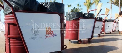 Sector privado de La Paz dona 15 carros recolectores de basura al municipio