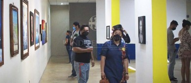 Inauguran en la UABCS muestra colectiva de obra plástica
