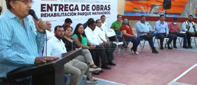 Se suma el parque de la colonia Matamoros a los espacios recreativos, para el disfrute de las familias cabeñas