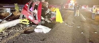 Una persona sin vida y dos lesionadas tras volcadura cerca de El Pescadero