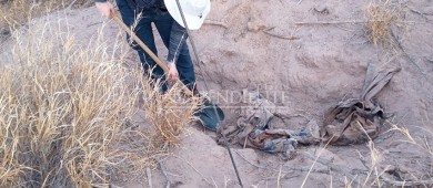 Suman 19 osamentas localizadas en fosas clandestinas de Las Barranca