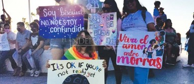 LGBT+ sudcaliforniana se una a las expresiones internacionales contra la discriminación