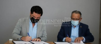 Firman UABCS y API de BCS convenio de colaboración