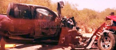 Fuerte choque automovilístico en Los Cabos
