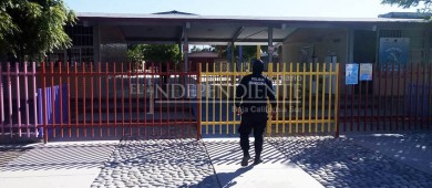 Insiste jefe policiaco que falta de vigilancia en escuelas le abona al robo de las mismas