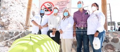 Declaran Balandra como playa libre de humo de tabaco