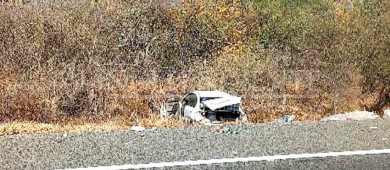 Varios lesionados, saldo de aparatoso choque vehicular al sur de la ciudad de La Paz