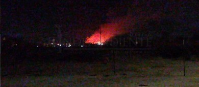 Se incendió Palmar de Santa Rosa en SJC