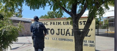 Hasta 60 rondines por día realiza la policía municipal para evitar robos en escuelas