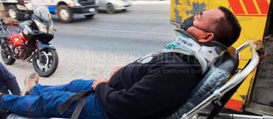 Lesionado un pasajero de urbano que pasó “recio” un reductor de velocidad