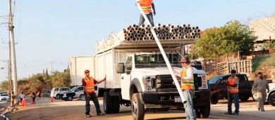 Construirán red de agua potable en CSL; habrá nuevas tomas de agua en dos meses