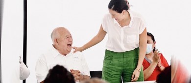 Recibe Ayuntamiento La Paz donación del Gobierno estatal un camión escolar para El Triunfo